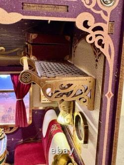 Tonecheer Magical Journey Train Cabin Book Nook Harry Potter Style Halloween