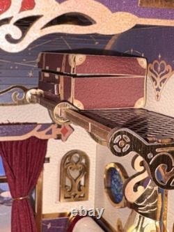 Tonecheer Magical Journey Train Cabin Book Nook Harry Potter Style Halloween
