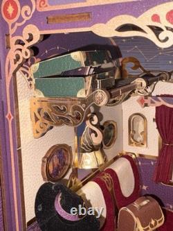 Tonecheer Magical Journey Train Cabin Book Nook Harry Potter Style Halloween