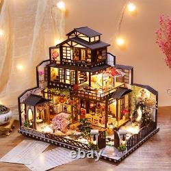 Traditional Ancient Style Miniature Dollhouse 3D DIY Wooden House Kit for Adult