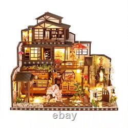 Traditional Ancient Style Miniature Dollhouse 3D DIY Wooden House Kit for Adult