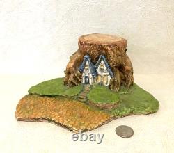 Tree Stump House From Kit Cropper Studios Signed & Dated