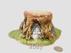 Tree Stump House From Kit Cropper Studios Signed & Dated