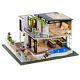 TuKIIE DIY Miniature Dollhouse Kit with Furniture, 124 Scale Large Garden Vi