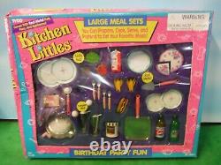 Tyco Kitchen Littles Birthday Party Fun Gift Set New