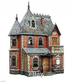US STOCK FULL SET Victorian Doll House Dollhouses Scale 112 Model Kit #1+#2+#3