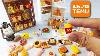 Unboxing Temu Miniatures Lots Of Miniature Food Drinks U0026 Dollhouse Set