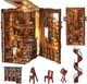 Unique Abbey Library Book Nook Kit Inspiring DIY Wooden Puzzle with Light