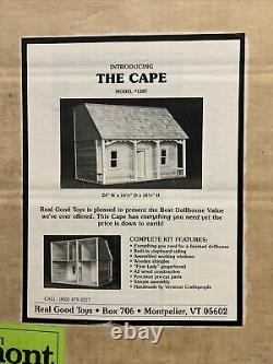 VERY RARE REAL GOOD TOYS THE CAPE Model 1287 DOLLHOUSE KIT NIB