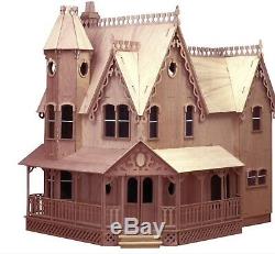 VICTORIAN PIERCE DOLLHOUSE KIT 1 Scale