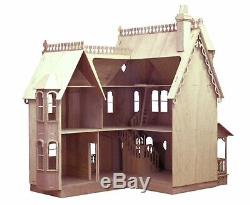 VICTORIAN PIERCE DOLLHOUSE KIT 1 Scale