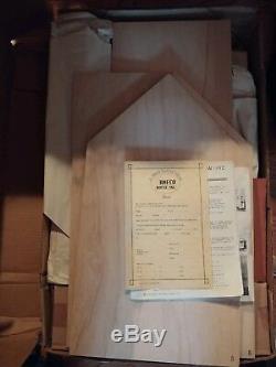 VINTAGE RARE HOFCO KW-142 Homestead House Dollhouse Kit COMPLETE IN open BOX