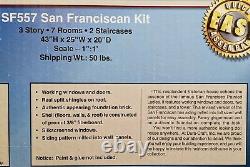 VINTAGE/ RARE! Mansion in Minutes San Franciscan Dura Craft Kit NEWith UNOPENED