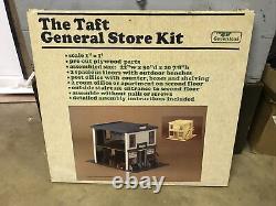 VTG 1980 Greenleaf The Taft General Store Wooden Dollhouse Kit #8007, Sealed