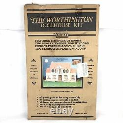 VTG 1982 Artply The Worthington Wood Dollhouse Model Kit 136 New Open Box