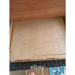 VTG 80s Canterbury House Victorian Dollhouse Kit G8802 Wood Furniture USA