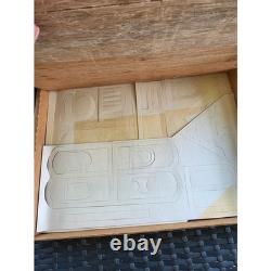 VTG 80s Canterbury House Victorian Dollhouse Kit G8802 Wood Furniture USA