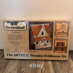 VTG Greenleaf The Arthur Wooden Doll House Kit 1981 No. 8012 Made In USA -SEALED
