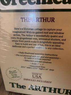 VTG Greenleaf The Arthur Wooden Doll House Kit 1981 No. 8012 Made In USA -SEALED