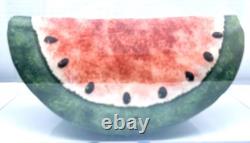 VTG OOAK 148 Watermelon-Themed Bedroom Scene in Acrylic Case- artisan created