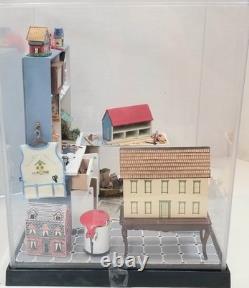 VTG OOAK Dollhouse Repair/ Workshop Garage Diorama 112