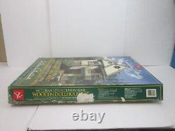 VTG PRESIDENT'S CHOICE Wooden Dollhouse Kit Victorian Country Home New In Box