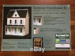 Vermont Farmhouse Jr. DOLLHOUSE Model #MM-JM401 by Real Good Toys NEW NIB