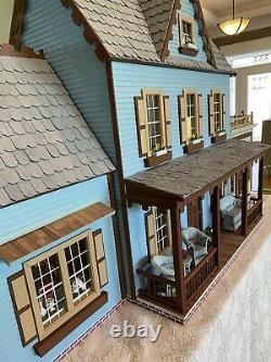 Vermont Farmhouse Jr Dollhouse-Conservatory/Colonial Addition 1 Furniture Extra