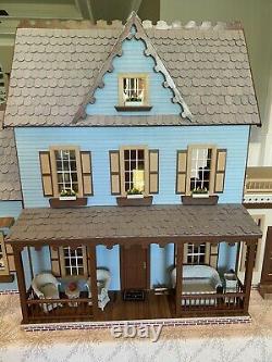 Vermont Farmhouse Jr Dollhouse-Conservatory/Colonial Addition 1 Furniture Extra