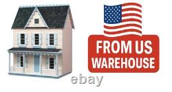Vermont Farmhouse Jr. Dollhouse Kit Classic 1 Scale Country-Style Home