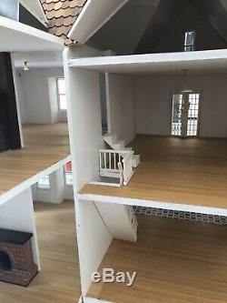 Very Large Handmade Dollhouse. Not A kit. Comes With Handmade Display Table