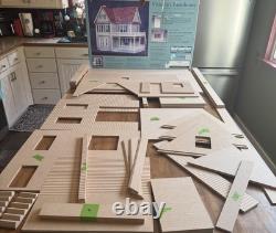 Victoria's Farm House Kit by Real Good Toys JM-1065 Dollhouse Incomplete READ