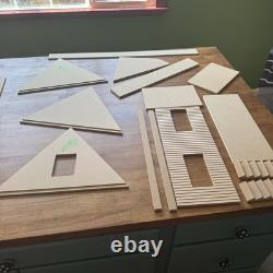 Victoria's Farm House Kit by Real Good Toys JM-1065 Dollhouse Incomplete READ