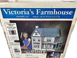 Victoria's Farmhouse Dollhouse Kit Model #JM-1065 REAL GOOD TOYS NEW SEALED
