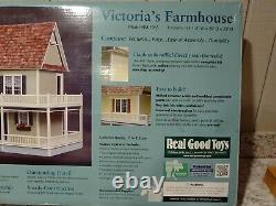 Victoria's Farmhouse Dollhouse Kit Model #JM-1065 Real Good Toys