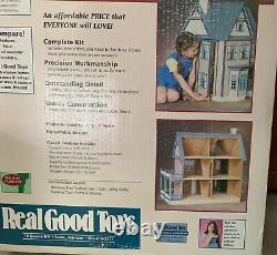 Victoria's Farmhouse Wood Dollhouse Kit Sealed Box