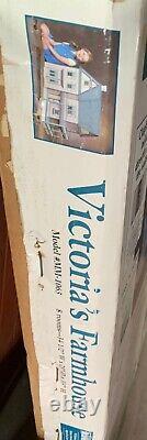 Victoria's Farmhouse Wood Dollhouse Kit Sealed Box