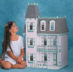 Victorian Alison Jr. Dollhouse Kit by Real Good Toys-112 Scale