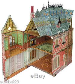 Victorian DOLL HOUSE #1, #2, #3 Full Set DIY Dollhouse Miniature Scale 112 Kit