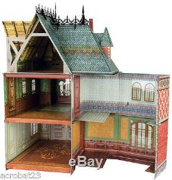 Victorian DOLL HOUSE #1, #2, #3 Full Set DIY Dollhouse Miniature Scale 112 Kit