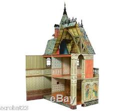 Victorian DOLL HOUSE #1, #2, #3 Full Set DIY Dollhouse Miniature Scale 112 Kit