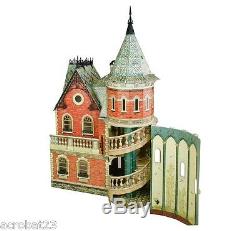 Victorian DOLL HOUSE #1, #2, #3 Full Set DIY Dollhouse Miniature Scale 112 Kit