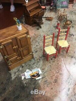 Victorian Dollhouse Kit Miniature DIY Collectible Popular Imports 100+ Electric