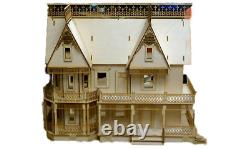 Victorian Farmhouse 124 Half Inch Scale Dolls House Laser Cut Flat Pack Kit