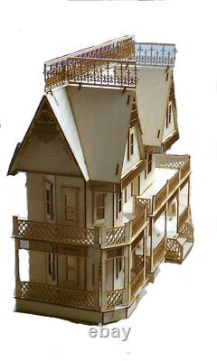 Victorian Farmhouse 124 Half Inch Scale Dolls House Laser Cut Flat Pack Kit