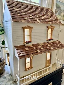 Victorian OOAK Wood Built Finished Assembled Complete 1 Dollhouse Not From Kit