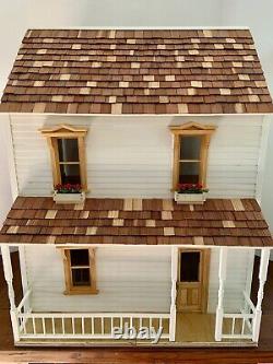 Victorian OOAK Wood Built Finished Assembled Complete 1 Dollhouse Not From Kit