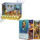 Vincent's Bedroom DIY Miniature House Kit and Vincent's World DIY Book Nook Kit