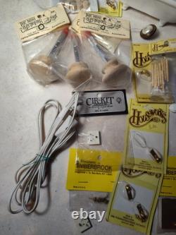 Vintage 112 Scale Doll House Kits, Furniture, Accessories, Materials & Circuits