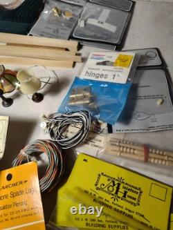 Vintage 112 Scale Doll House Kits, Furniture, Accessories, Materials & Circuits